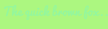 Image with Font Color 93F79E and Background Color ACF780